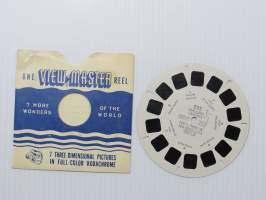 View-Master 252 Carlsbad Caverns National Park II, New Mexico, USA -reel / kuvakiekko