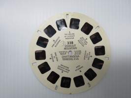 View-Master 338 Lookout Mountain, Chattanooga, Tennessee, USA -reel / kuvakiekko