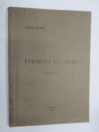 Fysiikan luennot - Lämpöoppi