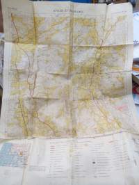 Rusko peruskartta 1952, 1:20 000, 6710/20-21-560/70 -map