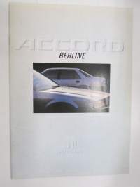 Honda Accord Berline -myyntiesite, ranskankielinen / brochure in french