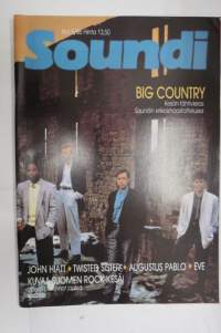Soundi 1986 nr 5, Big Country, John Hiatt, Twisted Sister, Augustus Pablo.