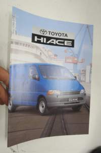 Toyota Hiace 1997 -myyntiesite / sales brochure