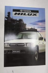 Toyota Hilux 1998 -myyntiesite / sales brochure