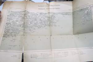 Snappertuna - Suomen taloudellinen kartta / Finlands ekonomiska karta - Lehti / Blad I:5, 1941 -map