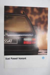 Volkswagen Passat Variant 1991 -myyntiesite / sales brochure