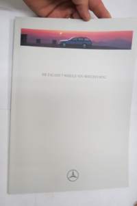 Mercedes-Benz - Die E-Klasse T-Modelle 1996 -myyntiesite / sales brochure