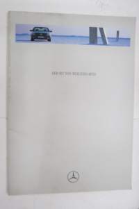 Mercedes-Benz - Der SEC 1993 -myyntiesite / sales brochure