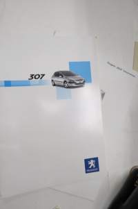 Peugeot 307 2002 -myyntiesite / sales brochure