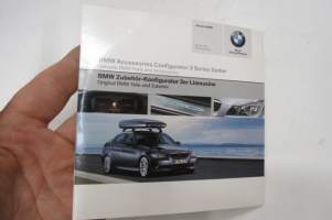 BMW Accessories Configurator 3 Series Sedan - Genuine BMW Parts and Accessories / BMW Zubehör-Konfigurator 3er Limousine -CD disc / CD-levy