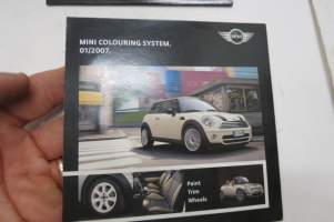 Mini Colouring System 01 / 2007, paint, trim, wheels -CD disc / CD-levy