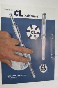 CL Carl Larsson - säädettäviä kalvaimia -myyntiesite / sales brochure