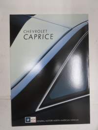 Chevrolet Caprice vm. 1991 -myyntiesite / sales brochure