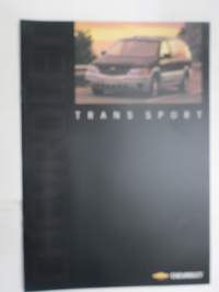 Chevrolet Trans Sport -myyntiesite / sales brochure