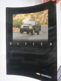 Chevrolet Blazer -myyntiesite / sales brochure