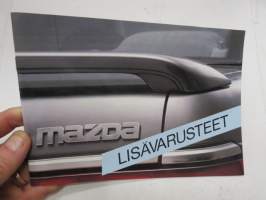 Mazda lisävarusteet -myyntiesite / sales brochure