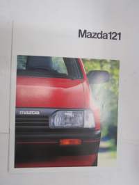Mazda 121 1989 -myyntiesite / sales brochure