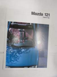Mazda 121 Cabrio Top 1989 -myyntiesite / sales brochure