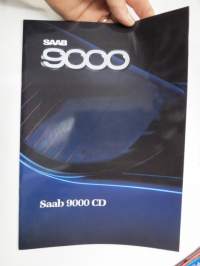 Saab 9000 CD -myyntiesite / sales brochure