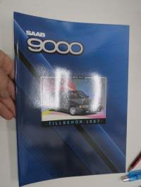 Saab 9000 Tillbehör 1987 -myyntiesite / sales brochure