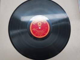 Parlophon B. 36051 Georg Malmstén, barytoni Sunnuntai-ilta / Särkynyt onni - savikiekkoäänilevy / 78 rpm record