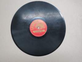 Leijona T 5020 Yrjö Haapanen ja Kullervo Linnan orkesteri Jätkän serenaadi / Jätkän lauantai - savikiekkoäänilevy / 78 rpm record