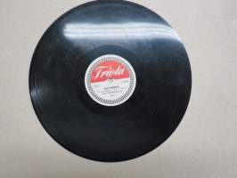 Triola T4270 Paavo Tiusanen yhtyeineen Tango Pathetique / Tango Matador - savikiekkoäänilevy / 78 rpm record