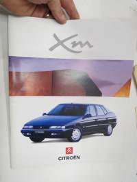 Citroën XM 1994 -myyntiesite / sales brochure
