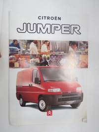 Citroën Jumper 1995 -myyntiesite / sales brochure