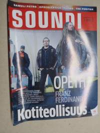 Soundi 2009 nr 1 Opeth, Franz Ferdinand, Antony and the Johnsons, Samae Koskinen, Bruce Springsteen.