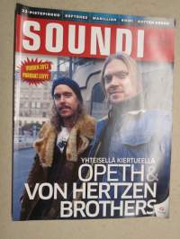Soundi 2012 nr 12 Opeth & Von Hertzen Brothers, Johnny Winter, Kaisa Vala, Marillion, Tinariwen, ym.