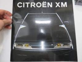 Citroën XM 1992 -myyntiesite / sales brochure
