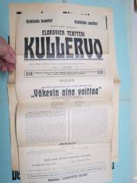 Suomen vanhin matkustava elokuvien teatteri Kullervo... teltassa