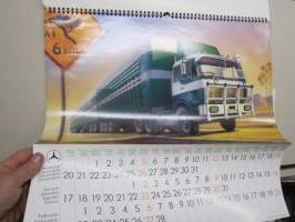 Daimler-Benz AG - Mercedes-Benz 1983 Nutzfahrzeuge, wall calendar / vuosikalenteri / seinäkalenteri