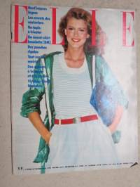 Elle 1977 21. helmikuu -muotilehti / mode magazine
