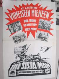He kaatuivat viimeiseen mieheen - De föllo till sista man (Wake Island), Brian Donlevy, Mac Donald Carey, Robert Preston, 1944 -elokuvajuliste / movie poster