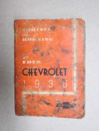 Chevrolet 1936, De Luxe, Chevrolet Imperial - Skötsel och körning -instruktionsbo / käyttöohjekirja, ruotsinkielinen