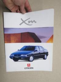 Citroën XM 1995 -myyntiesite / sales brochure