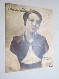 Suomen Kuvalehti 1933 nr 6, kansikuva Marta Parikas professorin tyttärenä, Muistot talteen,