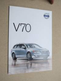 Volvo V70 2014 -myyntiesite, ruotsinkielinen / sales brochure, in swedish