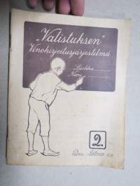 Valistuksen kaunokirjoitusjärjestelmä 2.