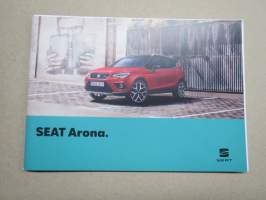 Seat Arona 2019 -myyntiesite / sales brochure