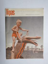 Lipas 1964 nr 4 Säästöpankkien asiakaslehti lapsille mm.Lipassetä Hjalmar Löfving, Kiikka Lipaskerho, Peikkolan uutiset, Joppe-karhu sarjakuva, ym.