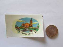 Loviisa -siirtokuva / matkamuisto, pieni koko