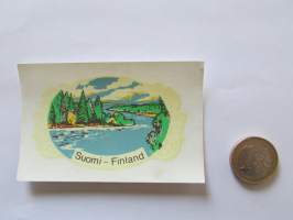 Suomi-Finland -siirtokuva / matkamuisto, iso koko