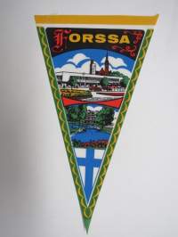Forssa -matkailuviiri / souvenier pennant