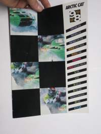 Arctic Cat 1998 moottorikelkat -myyntiesite / sales brochure