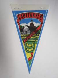 Lauttakylä - Huittinen -matkailuviiri / souvenier pennant