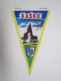 Kaskinen - Kaskö -matkailuviiri / souvenier pennant