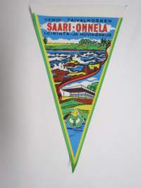 Kemi-Taivalkosken - Saari-Onnela - Leirintä- ja huvikeskus -matkailuviiri / souvenier pennant